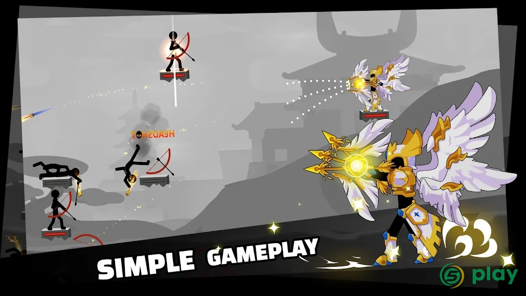 Stickfight Archer — скриншот 1