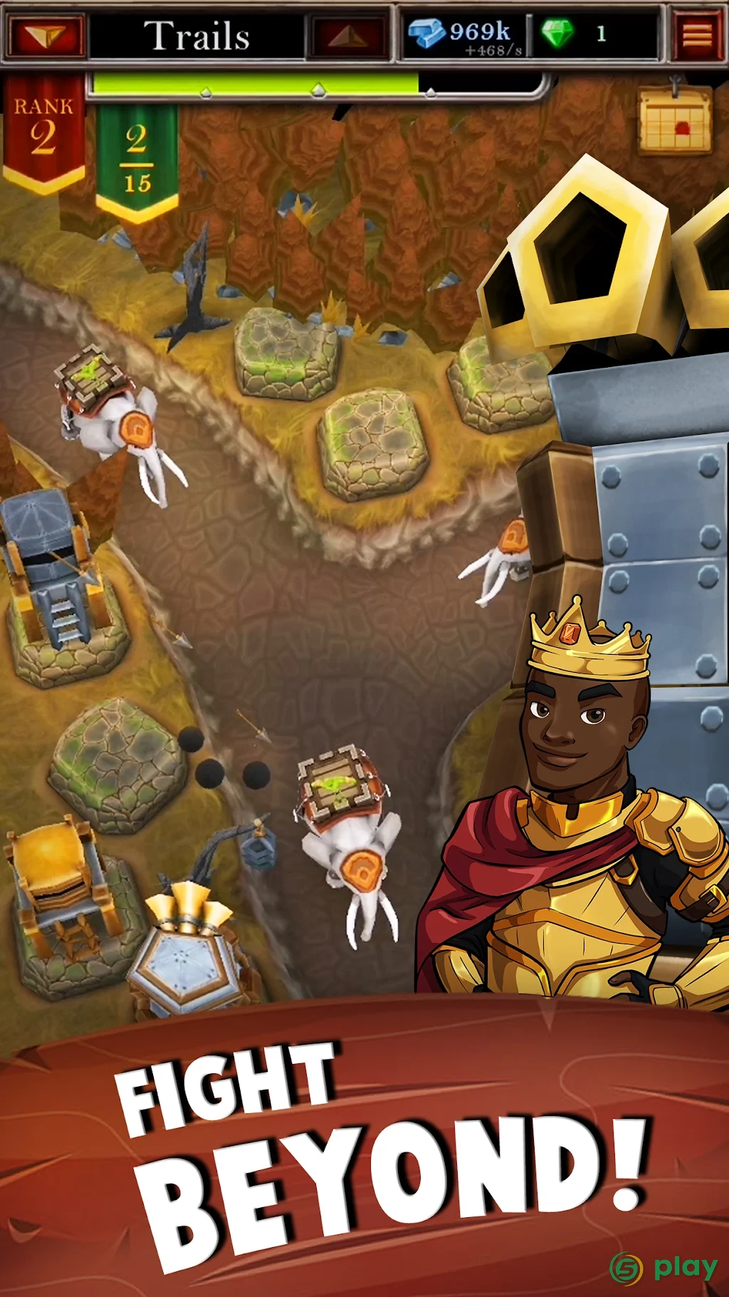Castle Fusion Idle Clicker — скриншот 5