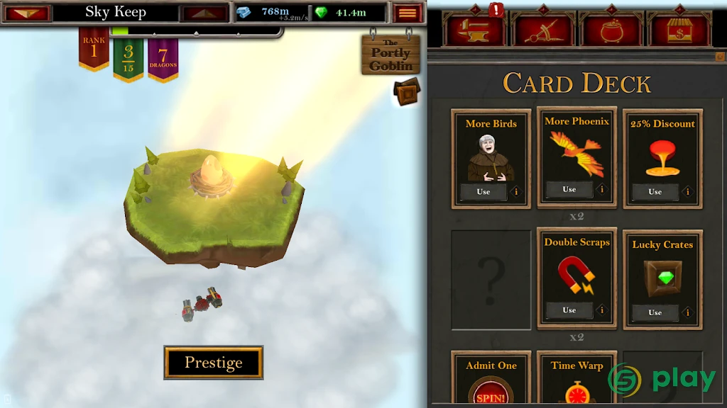 Castle Fusion Idle Clicker — скриншот 9