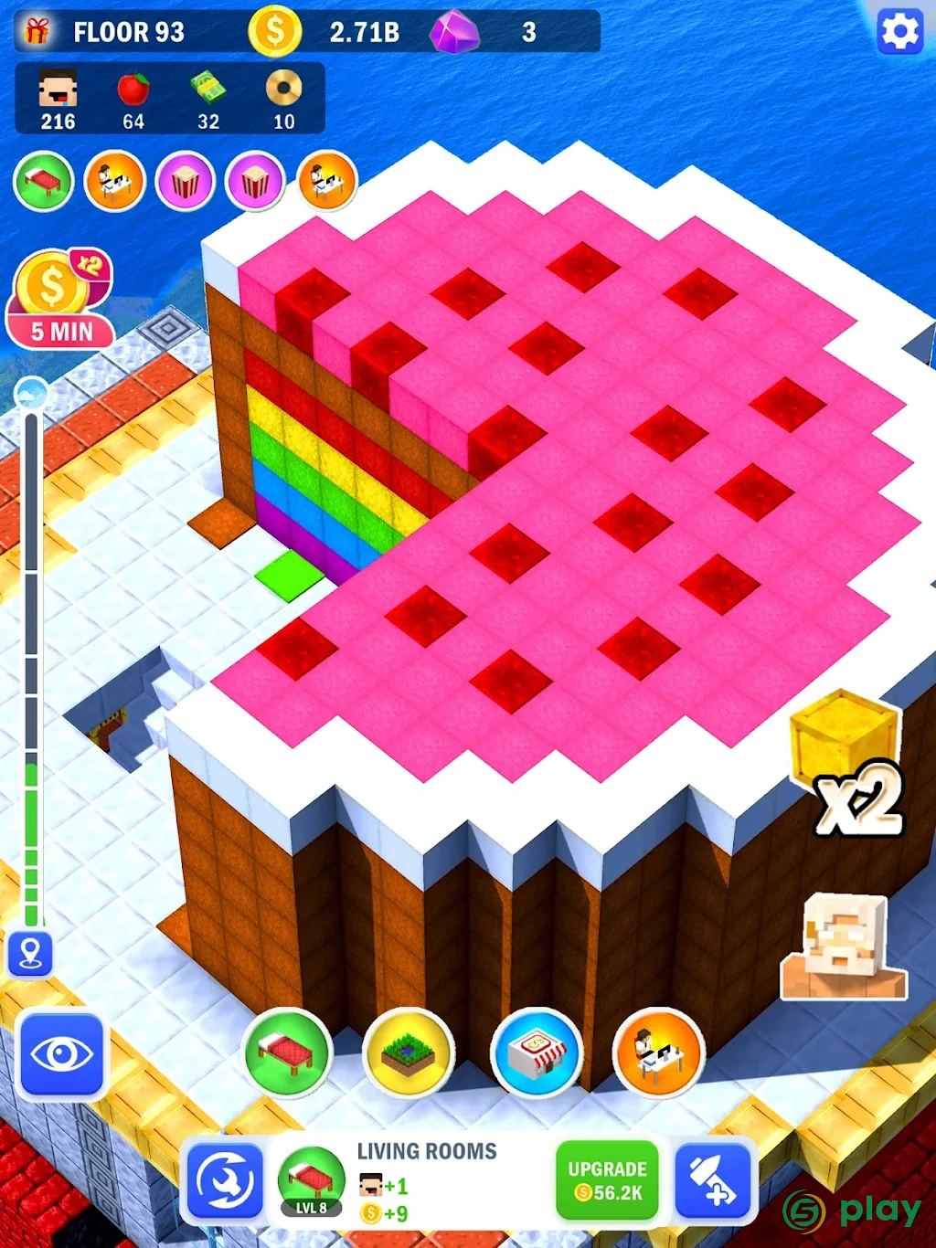 Tower Craft: ленивый строитель — скриншот 11