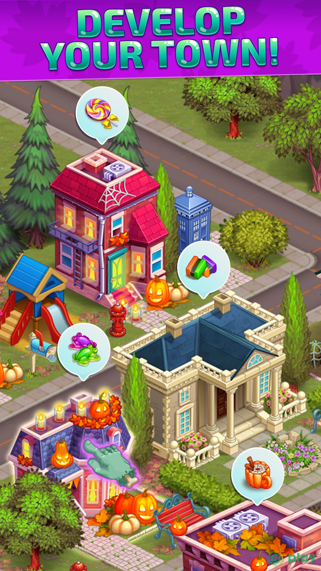 Monster Farm: Ферма - Хэллоуин в Городке Монстров — скриншот 12