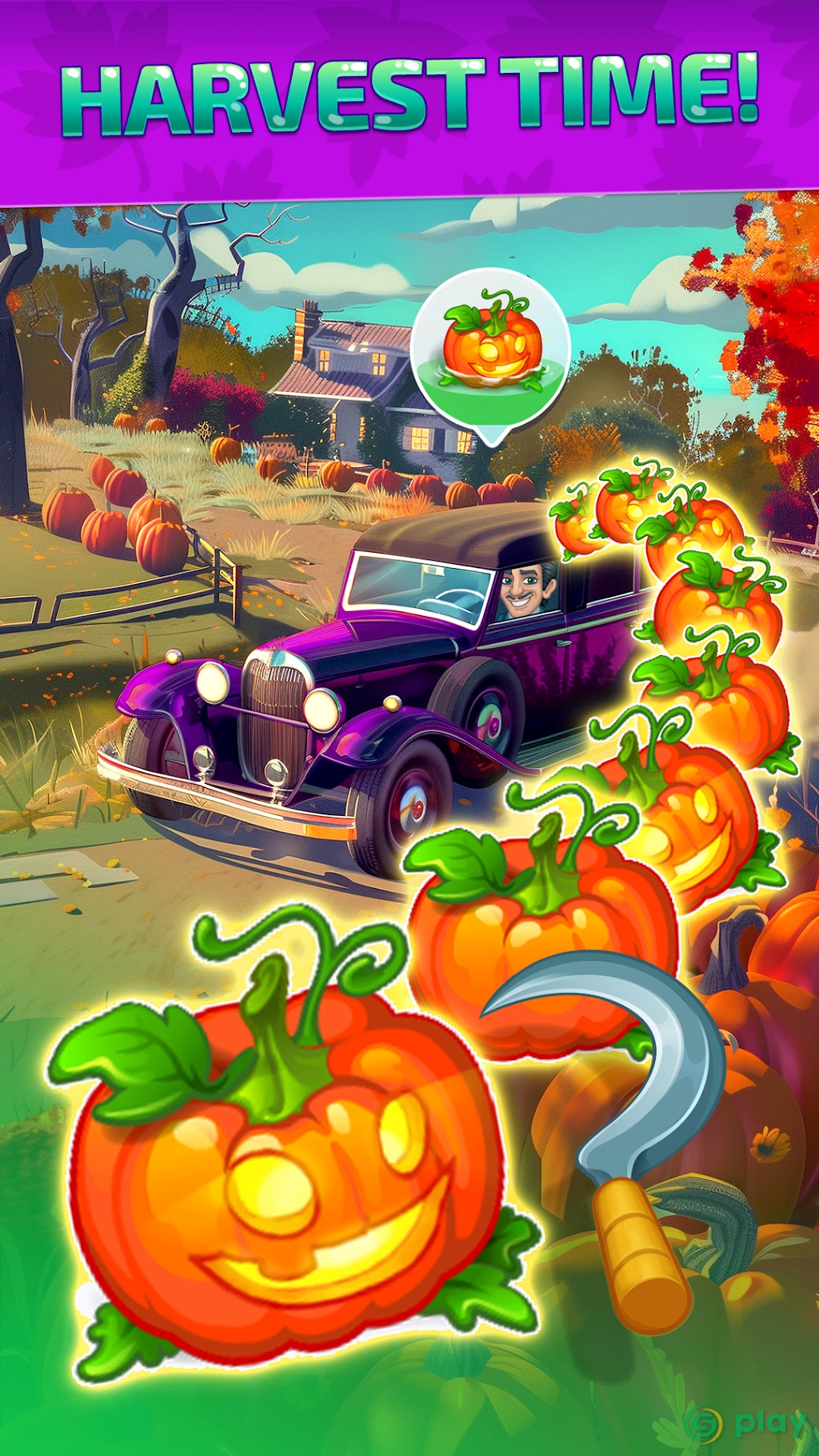 Monster Farm: Ферма - Хэллоуин в Городке Монстров — скриншот 6