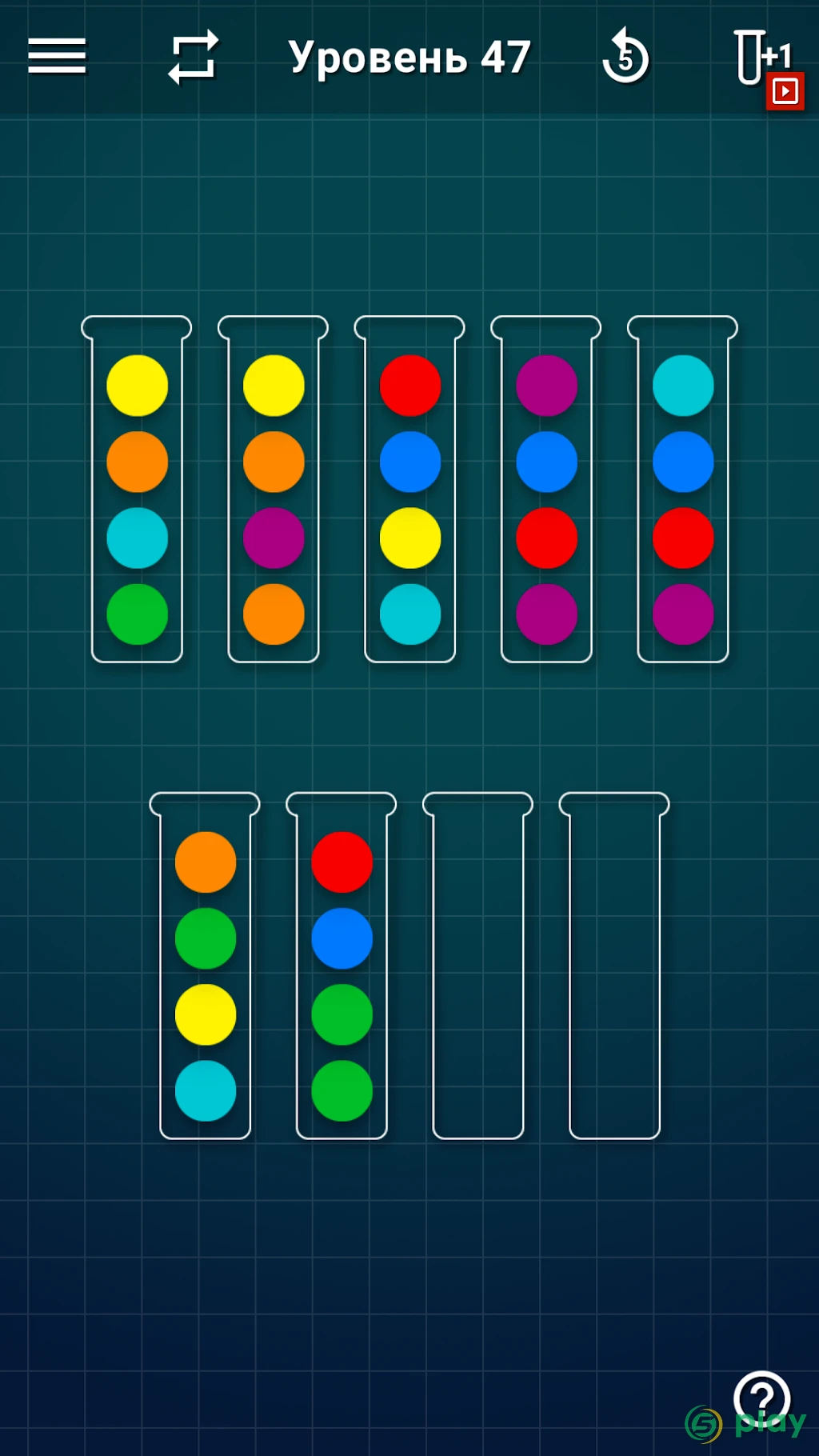 Ball Sort Puzzle - Сортировка Шариков — скриншот 3