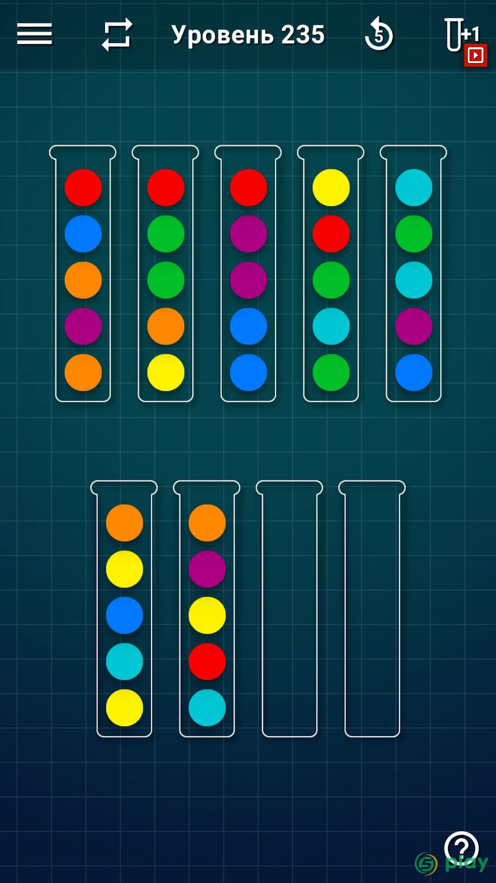 Ball Sort Puzzle - Сортировка Шариков — скриншот 7