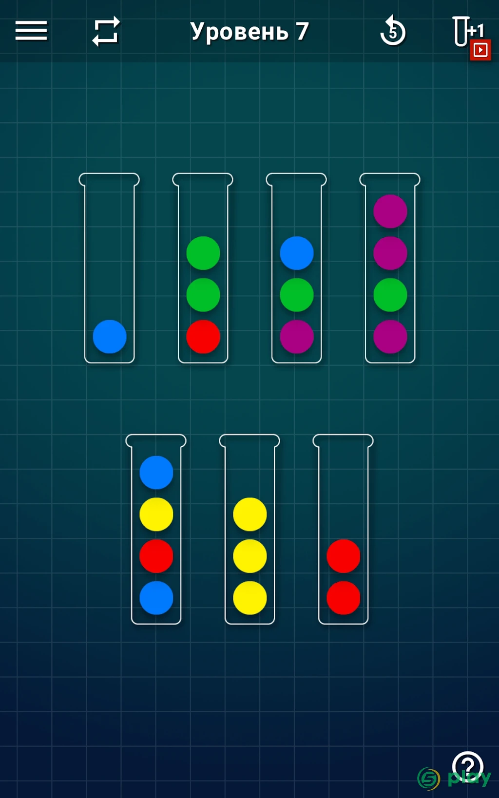 Ball Sort Puzzle - Сортировка Шариков — скриншот 9