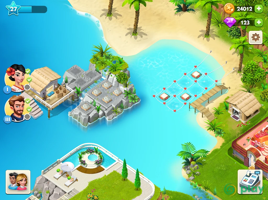 My Spa Resort: Развивайте, стройте, украшайте — скриншот 9
