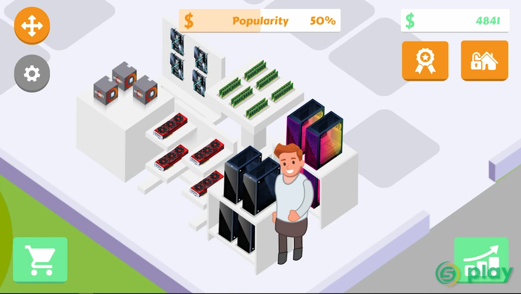 Gaming Shop Tycoon  - Idle Shopkeeper Tycoon Game — скриншот 5