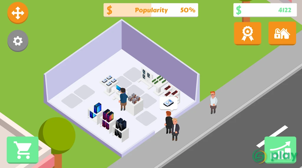 Gaming Shop Tycoon  - Idle Shopkeeper Tycoon Game — скриншот 6