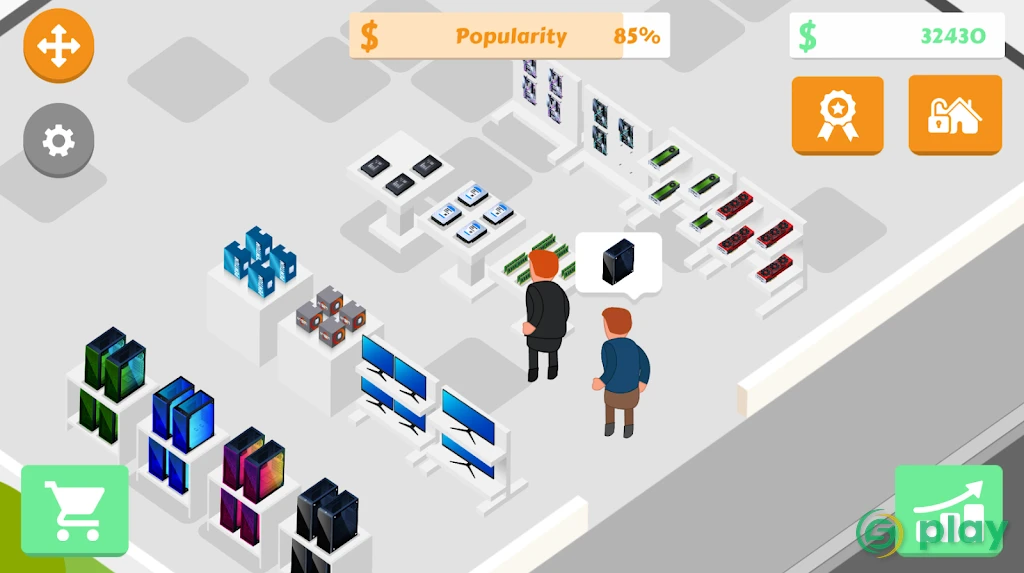 Gaming Shop Tycoon  - Idle Shopkeeper Tycoon Game — скриншот 7