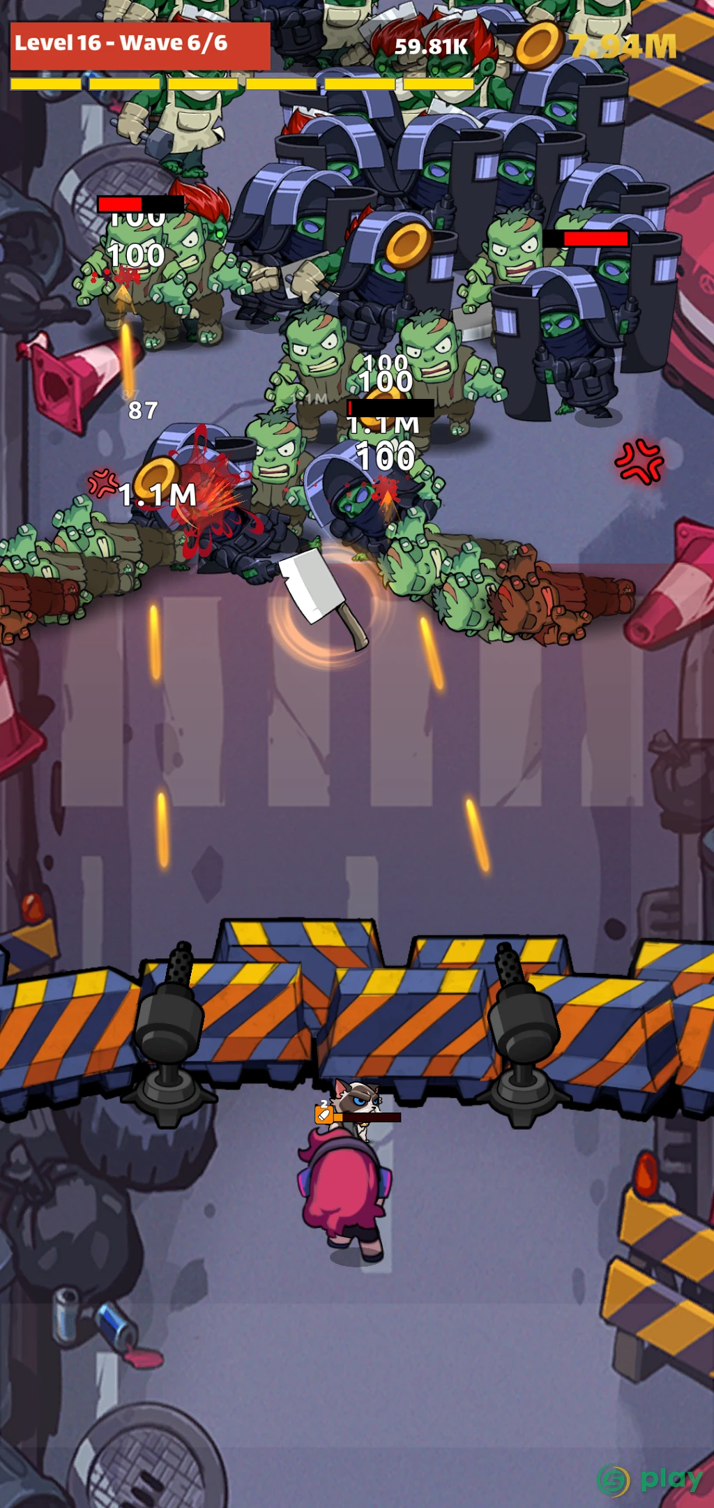 Zombie Idle Defense — скриншот 1