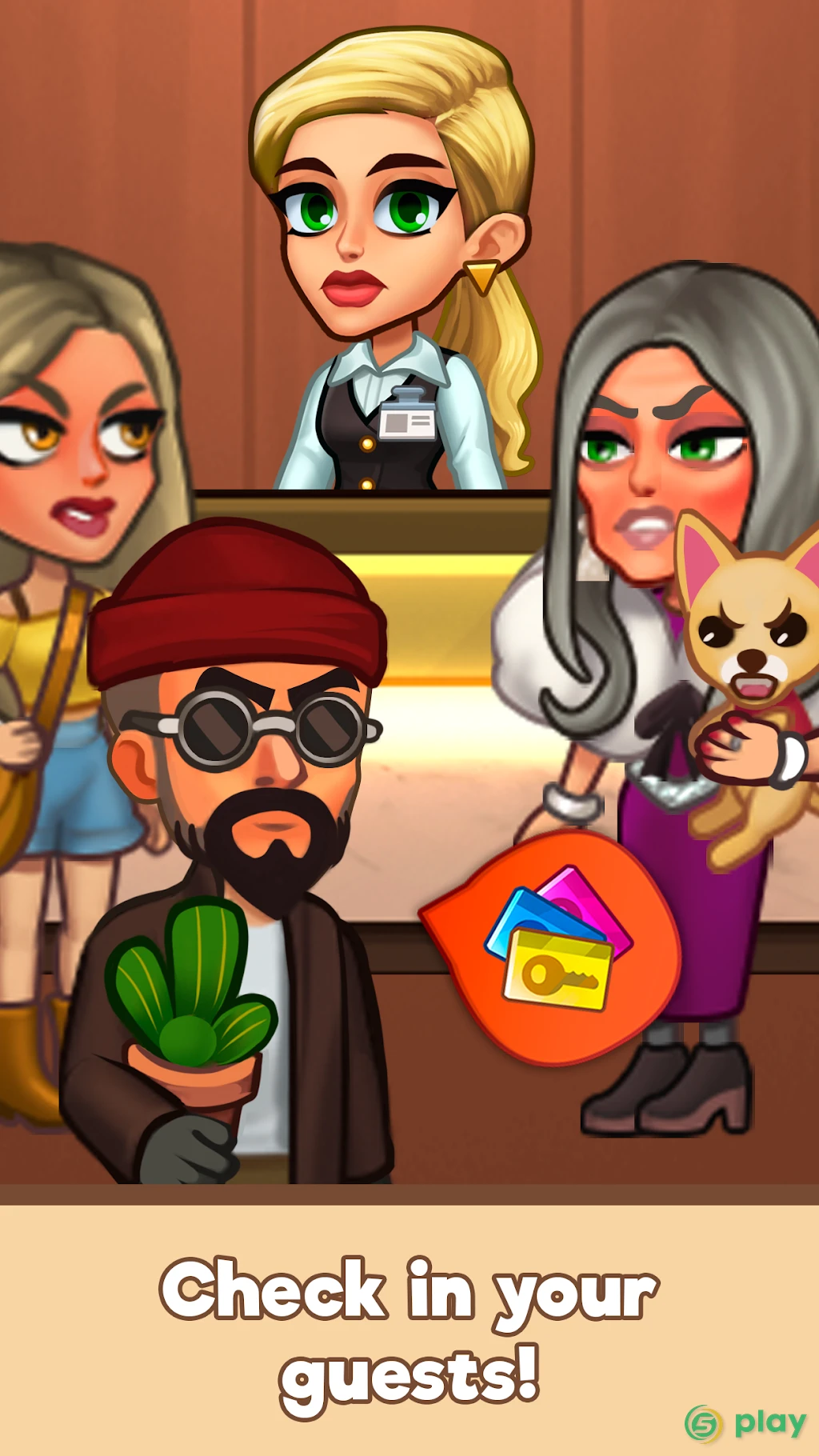Doorman Story: Hotel team tycoon — скриншот 5