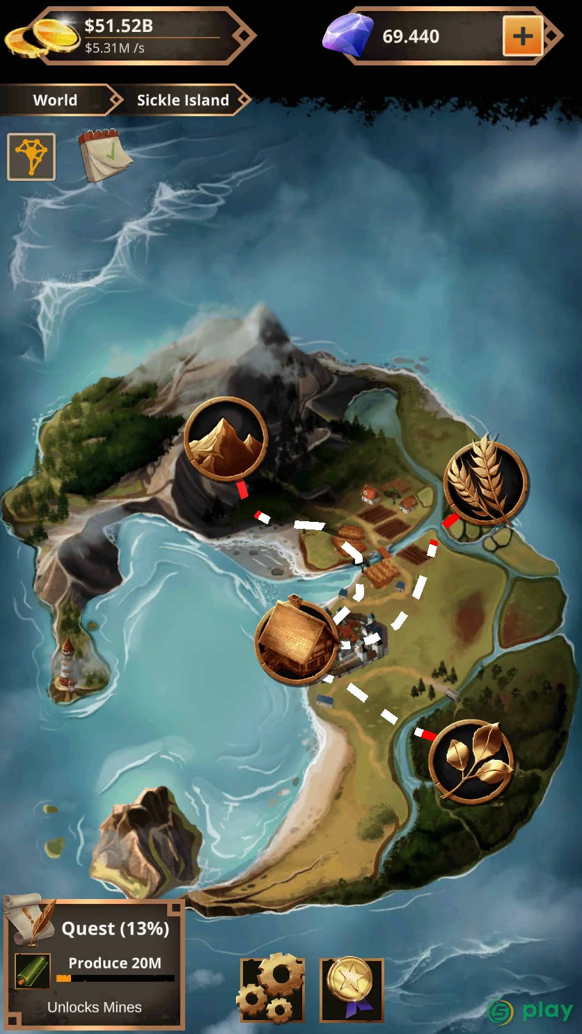 Idle Trading Empire — скриншот 1