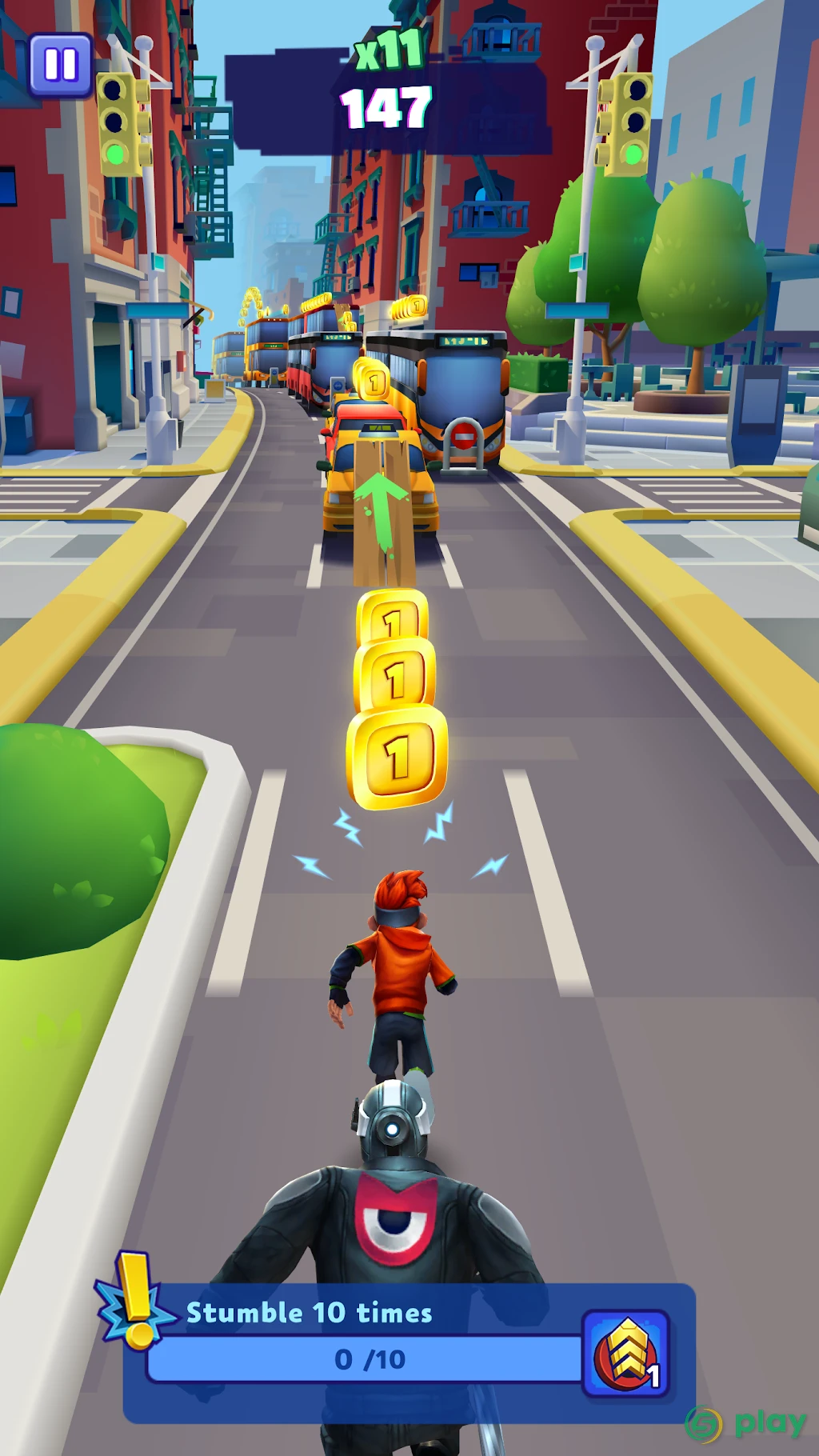 MetroLand - Endless Arcade Runner — скриншот 5