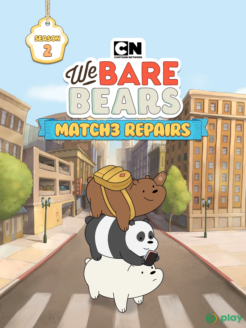 We Bare Bears Match3 Repairs — скриншот 6