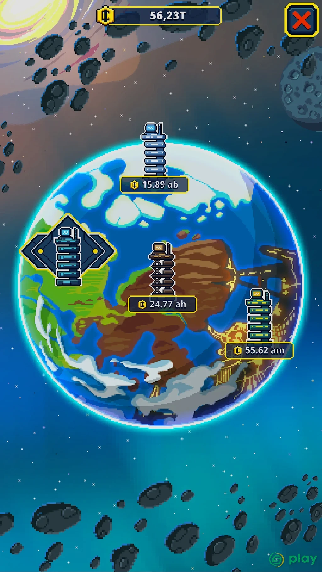 Idle Space Tycoon - Incremental Cash Game — скриншот 3