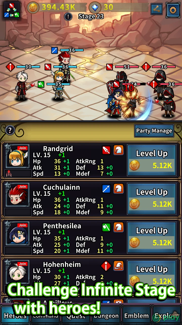 Rebirth Heroes — скриншот 2