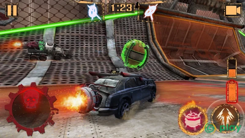 Реактивный автофутбол - Rocket Car Ball — скриншот 1