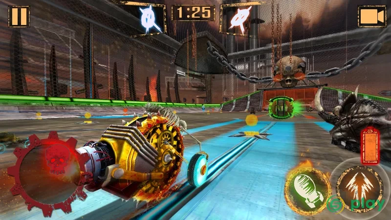 Реактивный автофутбол - Rocket Car Ball — скриншот 2
