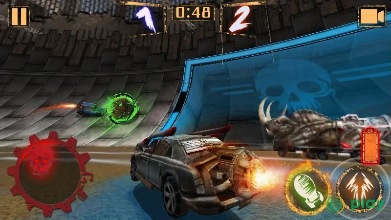 Реактивный автофутбол - Rocket Car Ball — скриншот 7