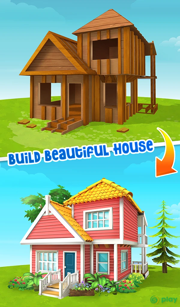 Idle Home Makeover — скриншот 1