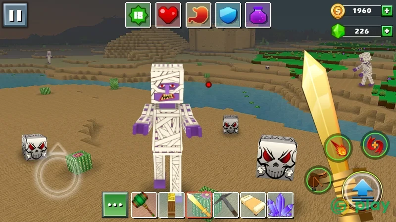 Мир кубов - Exploration Lite Craft — скриншот 4