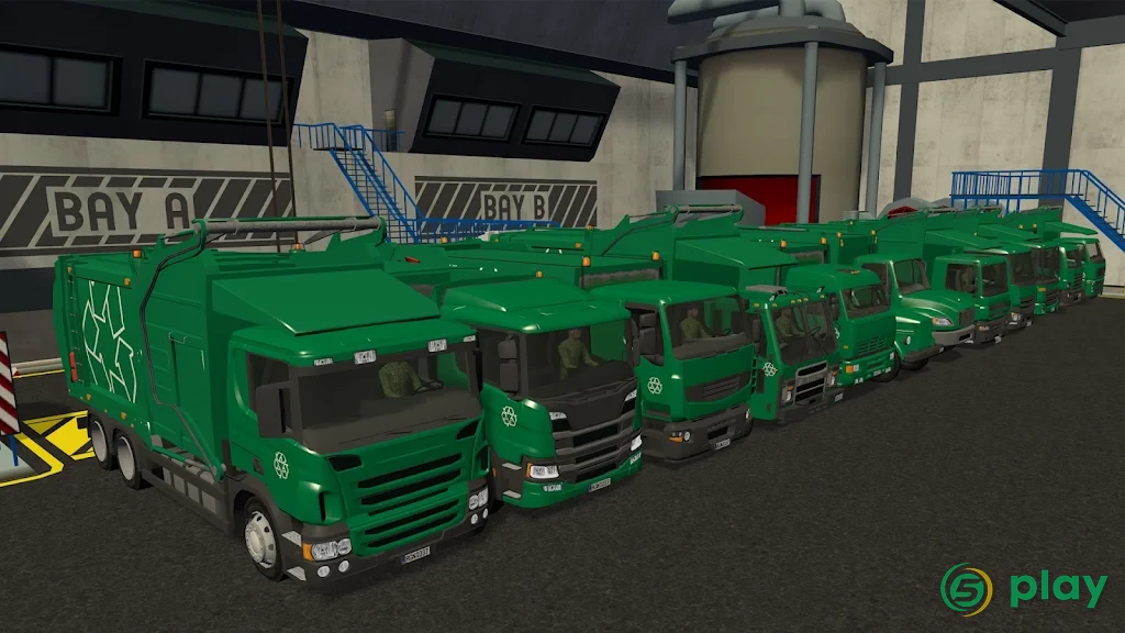 Trash Truck Simulator — скриншот 1