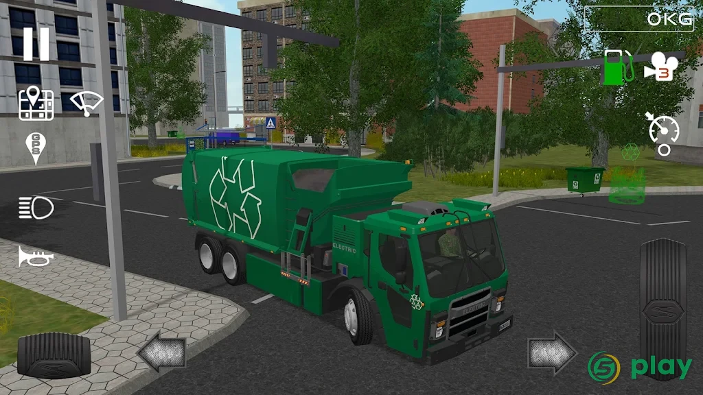 Trash Truck Simulator — скриншот 2