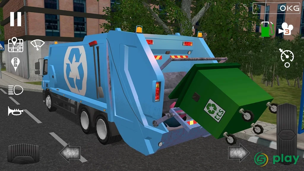 Trash Truck Simulator — скриншот 6