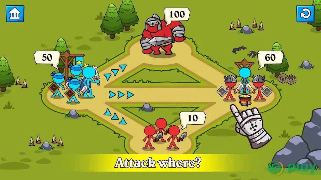 Stick Clash — скриншот 1