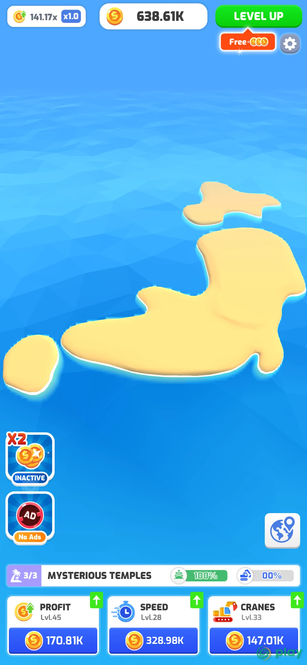 Idle Island Inc — скриншот 4