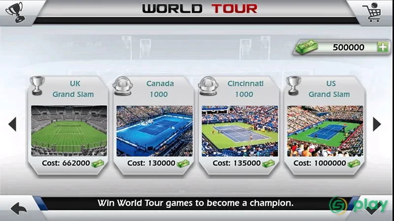 Теннис пальцем 3D - Tennis — скриншот 5