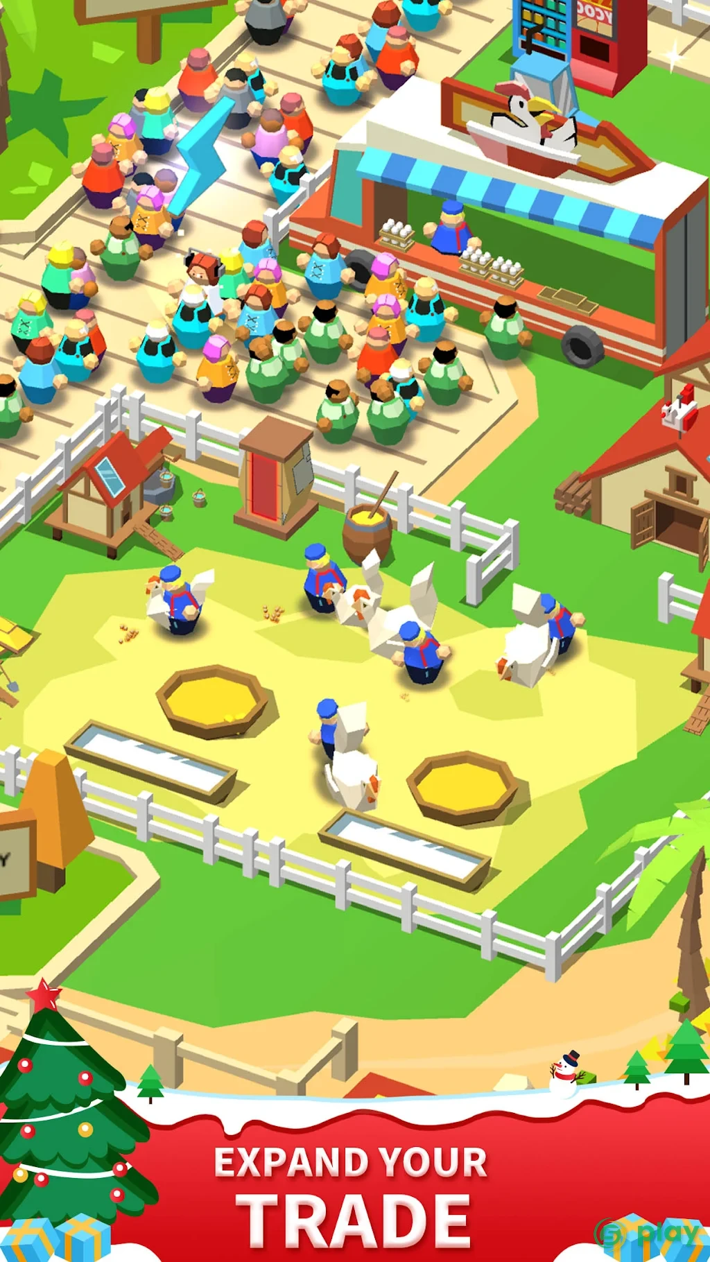 Idle Leisure Farm - Cash Clicker — скриншот 4