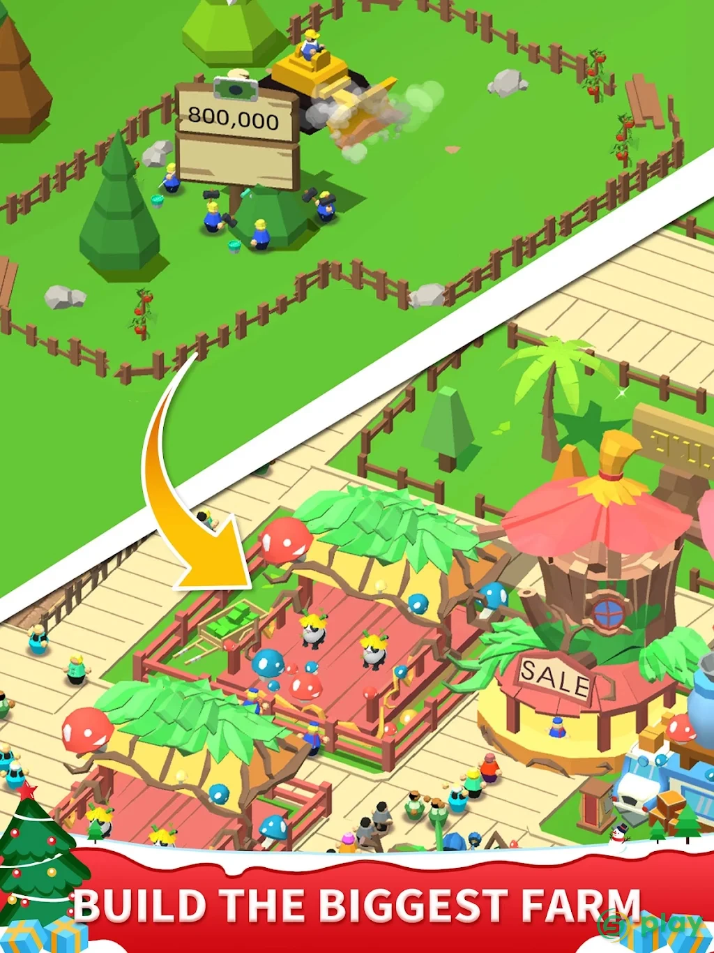 Idle Leisure Farm - Cash Clicker — скриншот 6