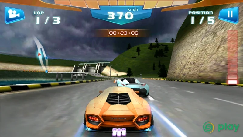 Быстрые гонки 3D - Fast Racing — скриншот 1