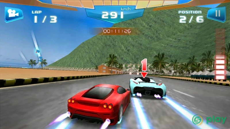 Быстрые гонки 3D - Fast Racing — скриншот 2