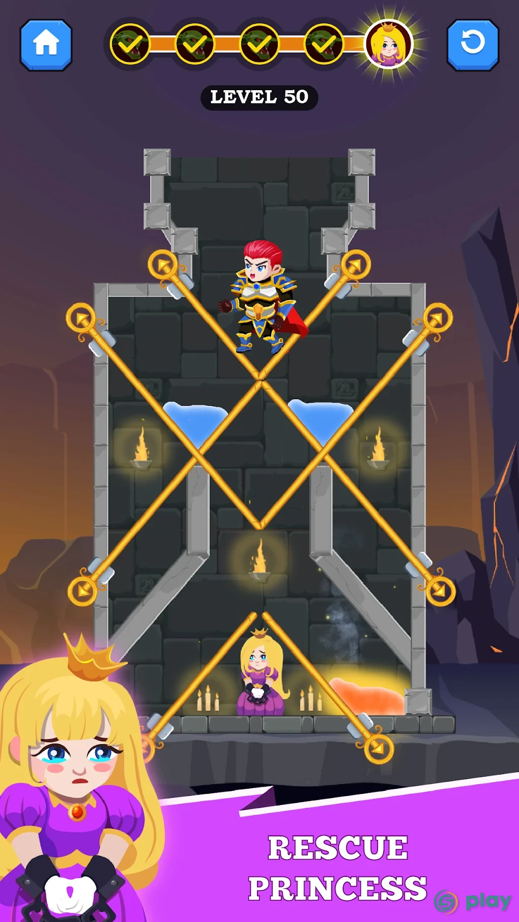 Hero Rescue — скриншот 3