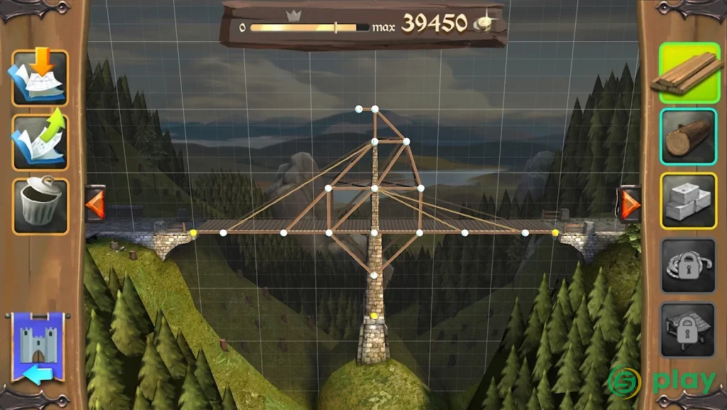 Bridge Constructor Medieval — скриншот 5