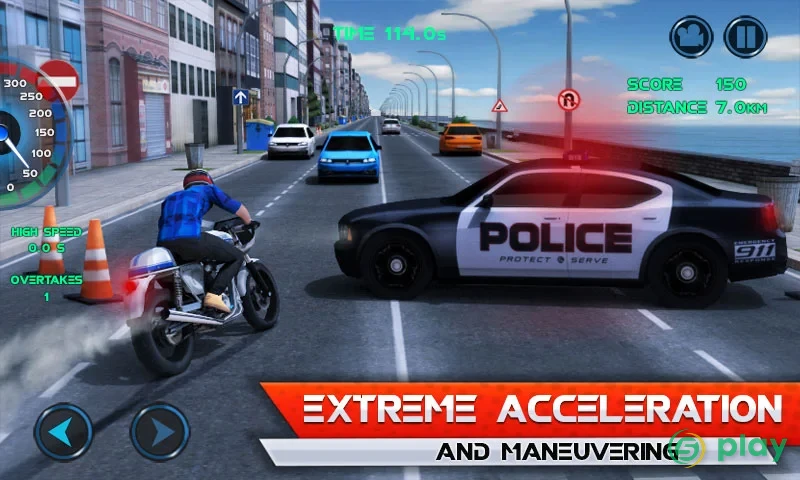 Moto Traffic Race 2 — скриншот 1