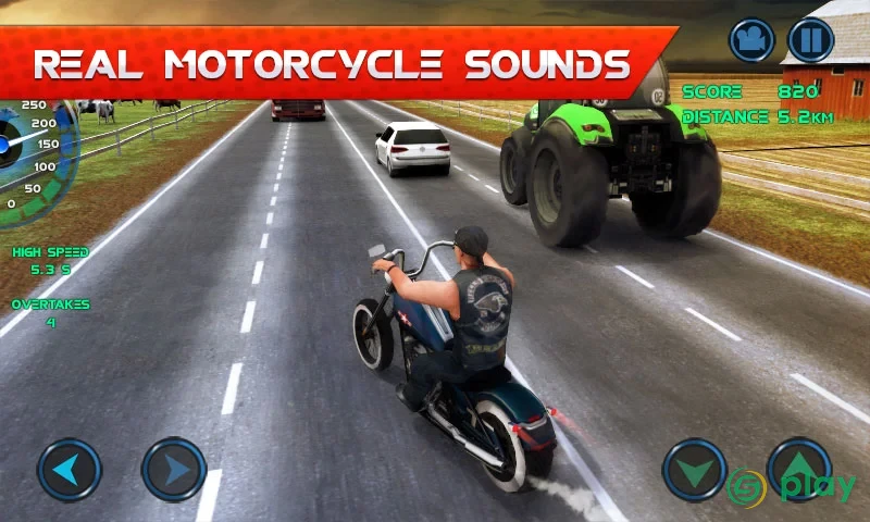 Moto Traffic Race 2 — скриншот 2