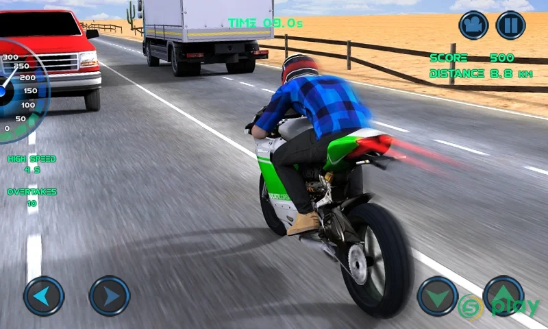 Moto Traffic Race 2 — скриншот 7
