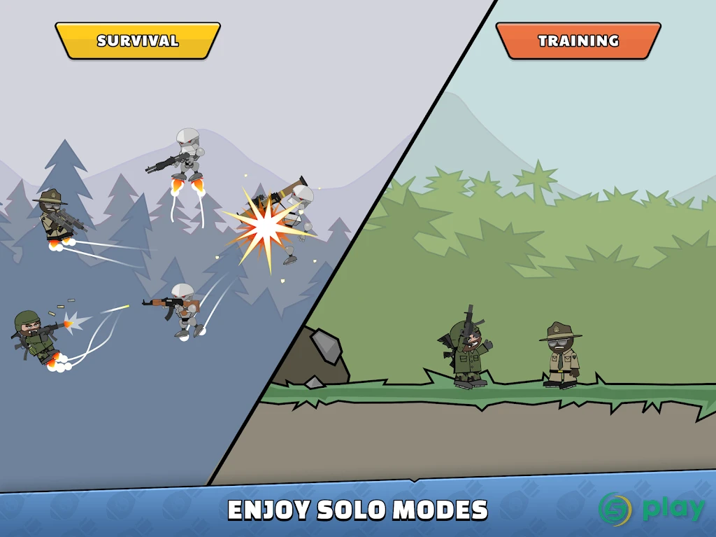 Mini Militia - Doodle Army 2 — скриншот 12