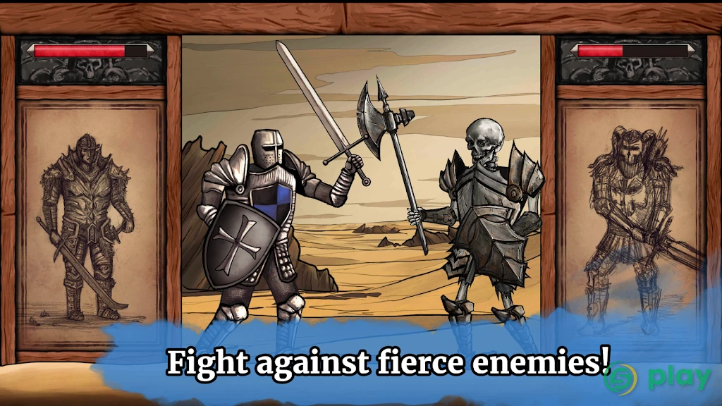 Paladin's Story: Fantasy RPG (Offline) — скриншот 1