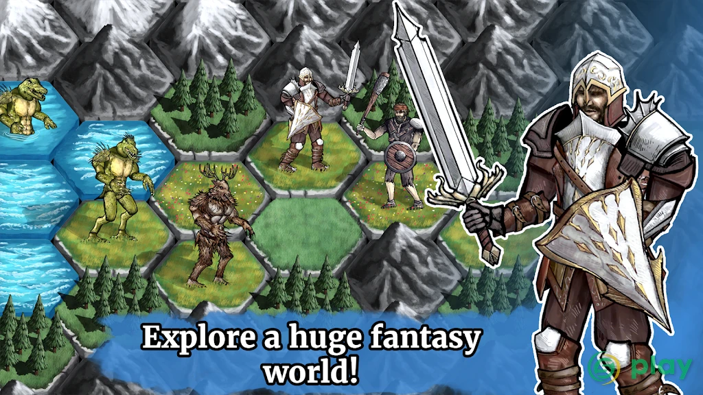 Paladin's Story: Fantasy RPG (Offline) — скриншот 4