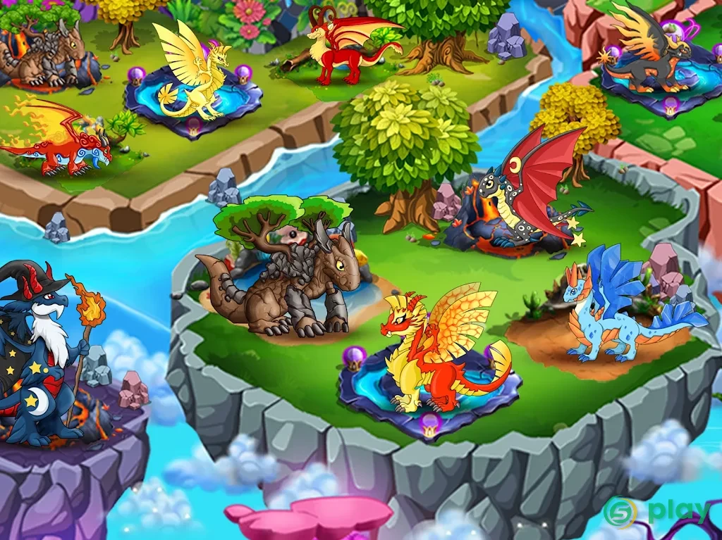 DRAGON VILLAGE -city sim mania — скриншот 8
