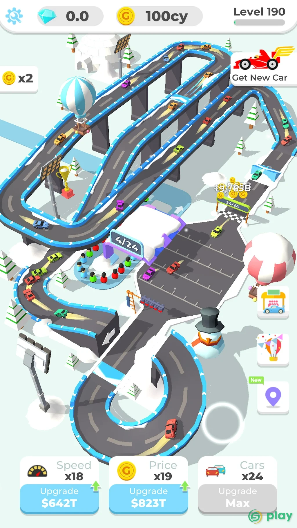 Idle Racing Tycoon-Car Games — скриншот 3