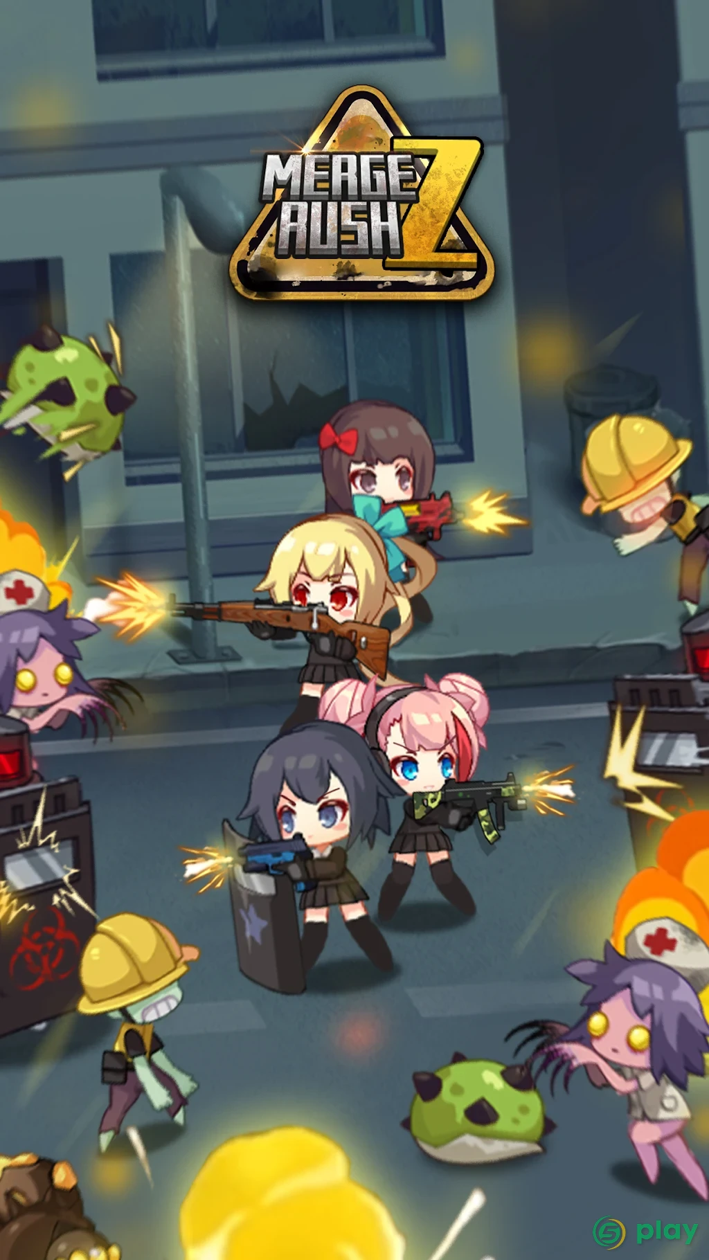 Merge Rush Z — скриншот 1