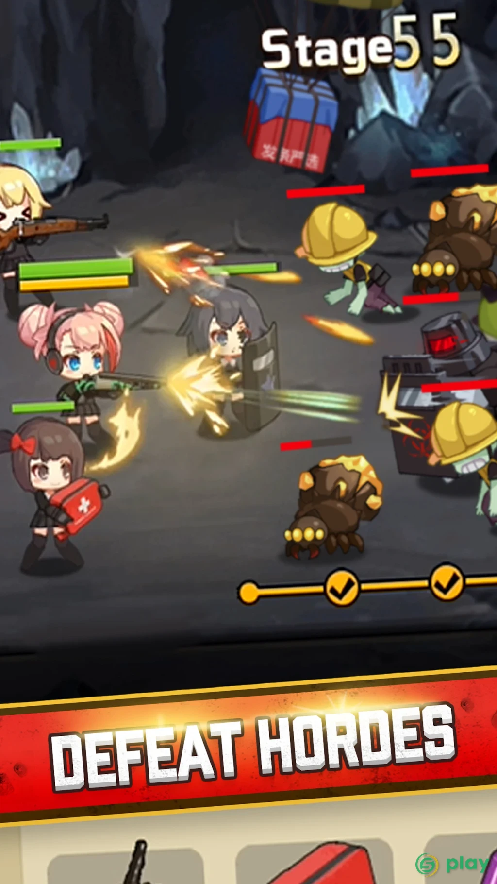 Merge Rush Z — скриншот 2