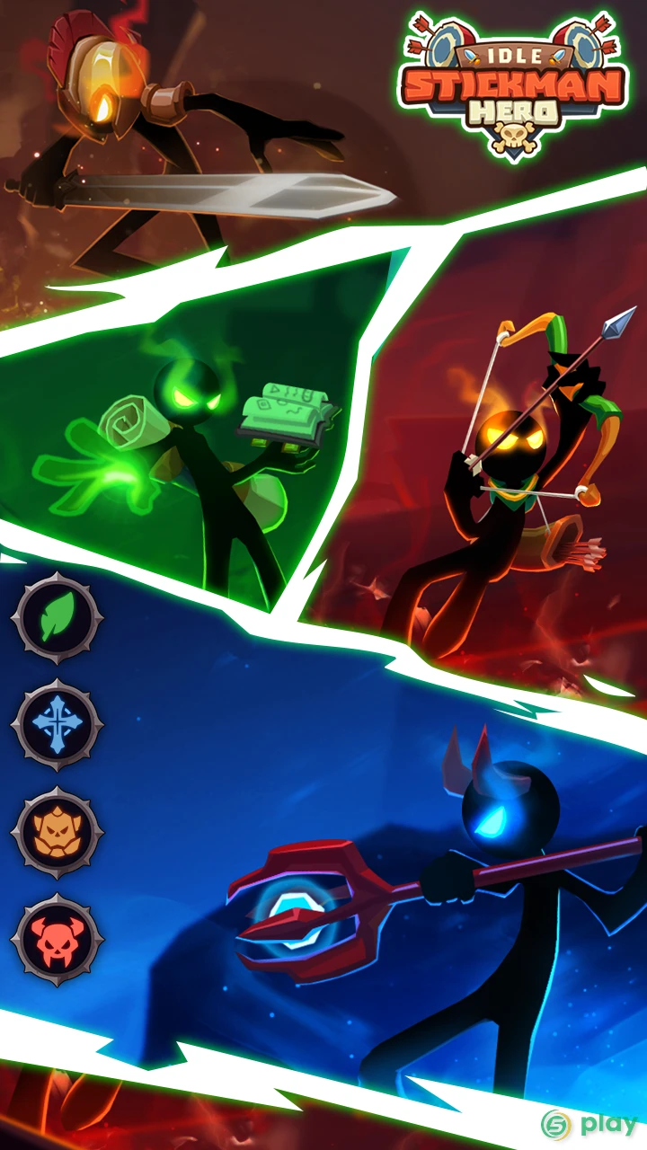 Stickman Heroes: Возраст монстров — скриншот 3