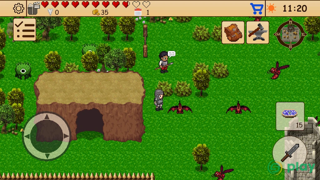 Survival RPG 3: Странник Времен приключенческая 2d — скриншот 4