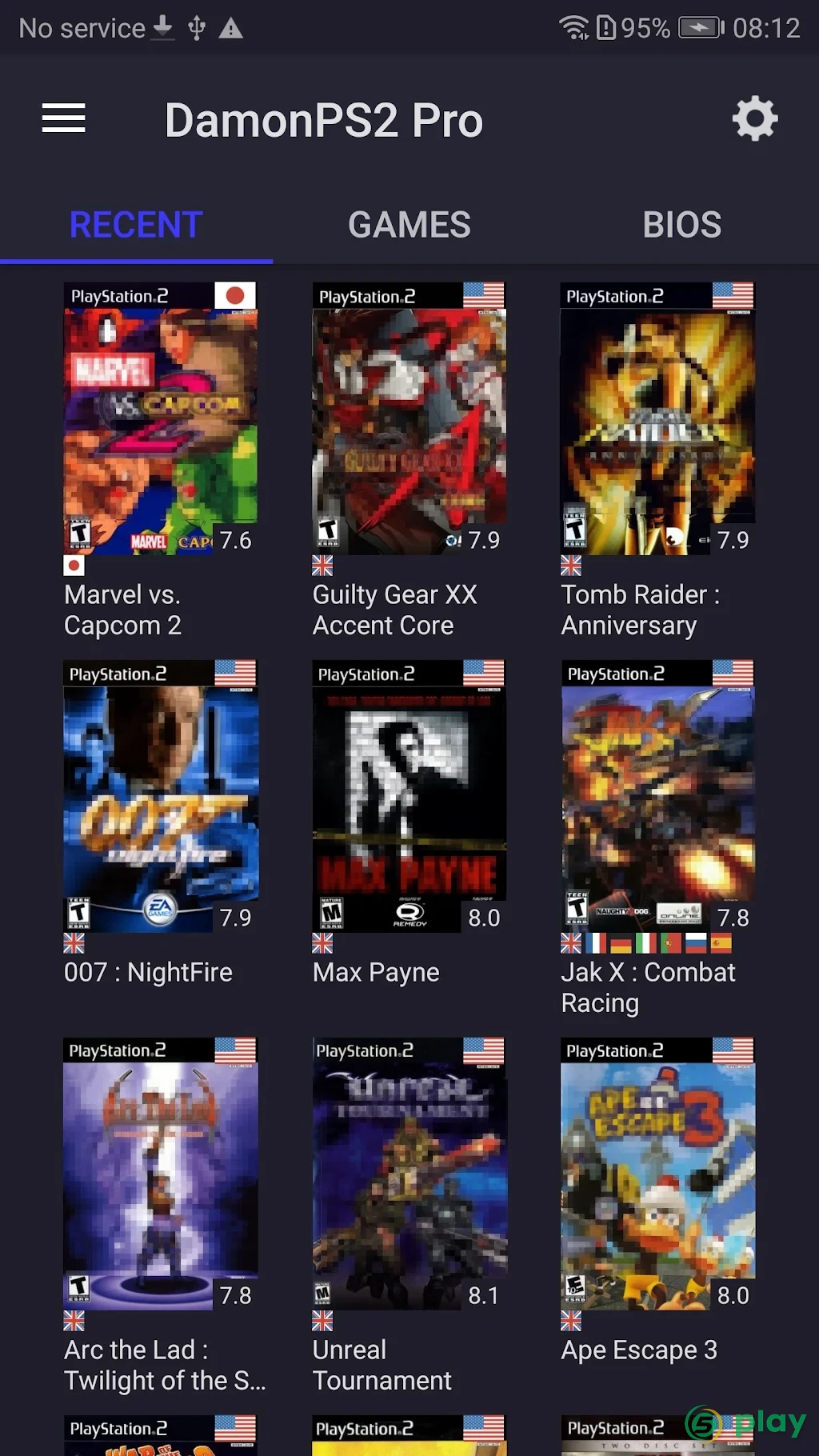 DamonPS2 PRO — скриншот 1